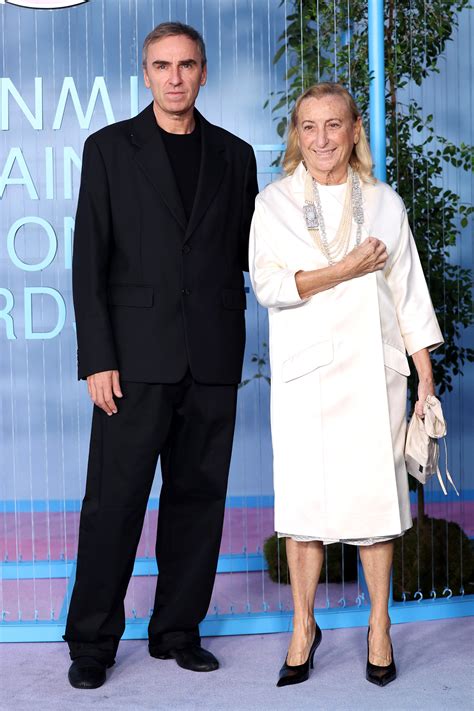 raf and miuccia Prada